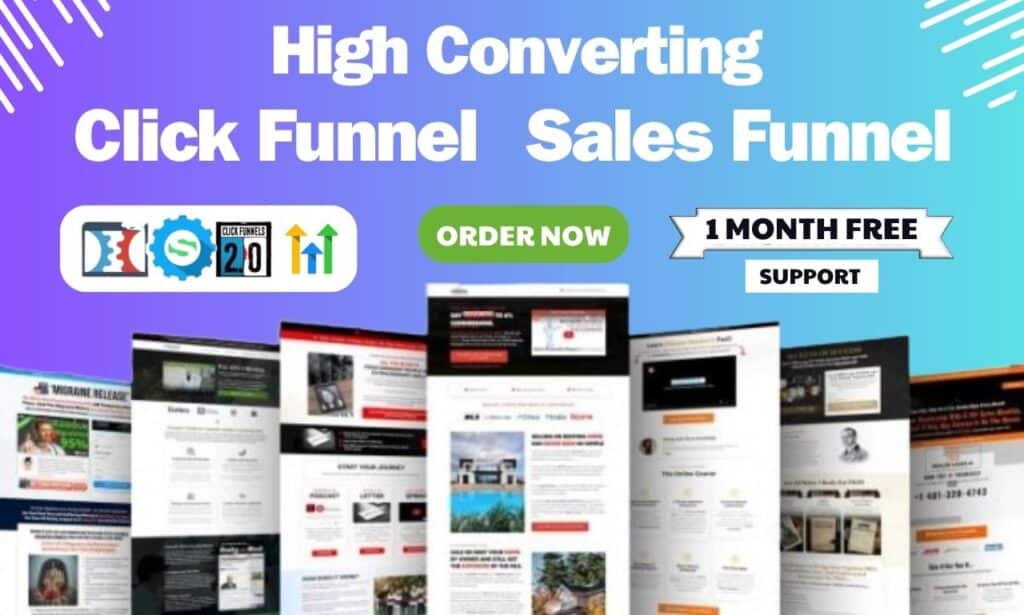 Sales funnel, clickfunnels, gohighlevel