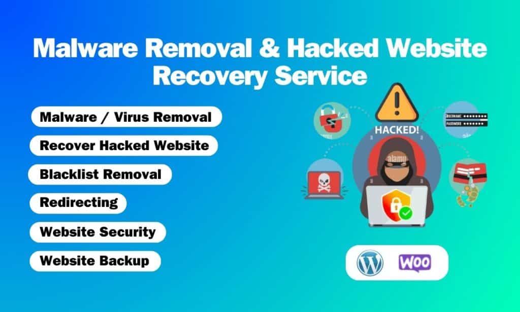 Malware Removal, Hacked Website, Recovery Service